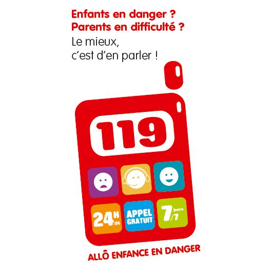 Besoin d’aide ? Accueil téléphonique de l’Enfance en danger