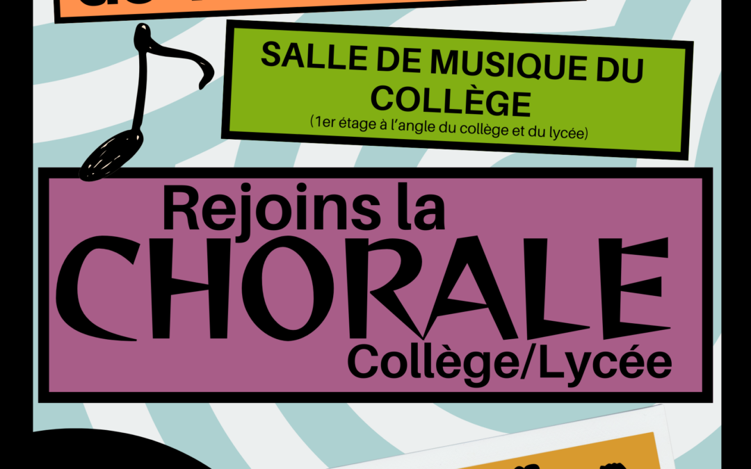 Affiche Chorale